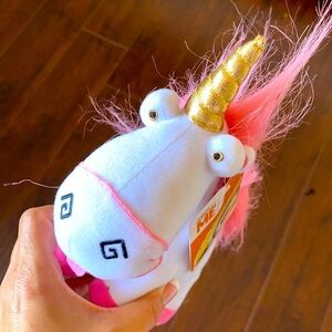 🦄 Unicorn plush pink stuff animal new